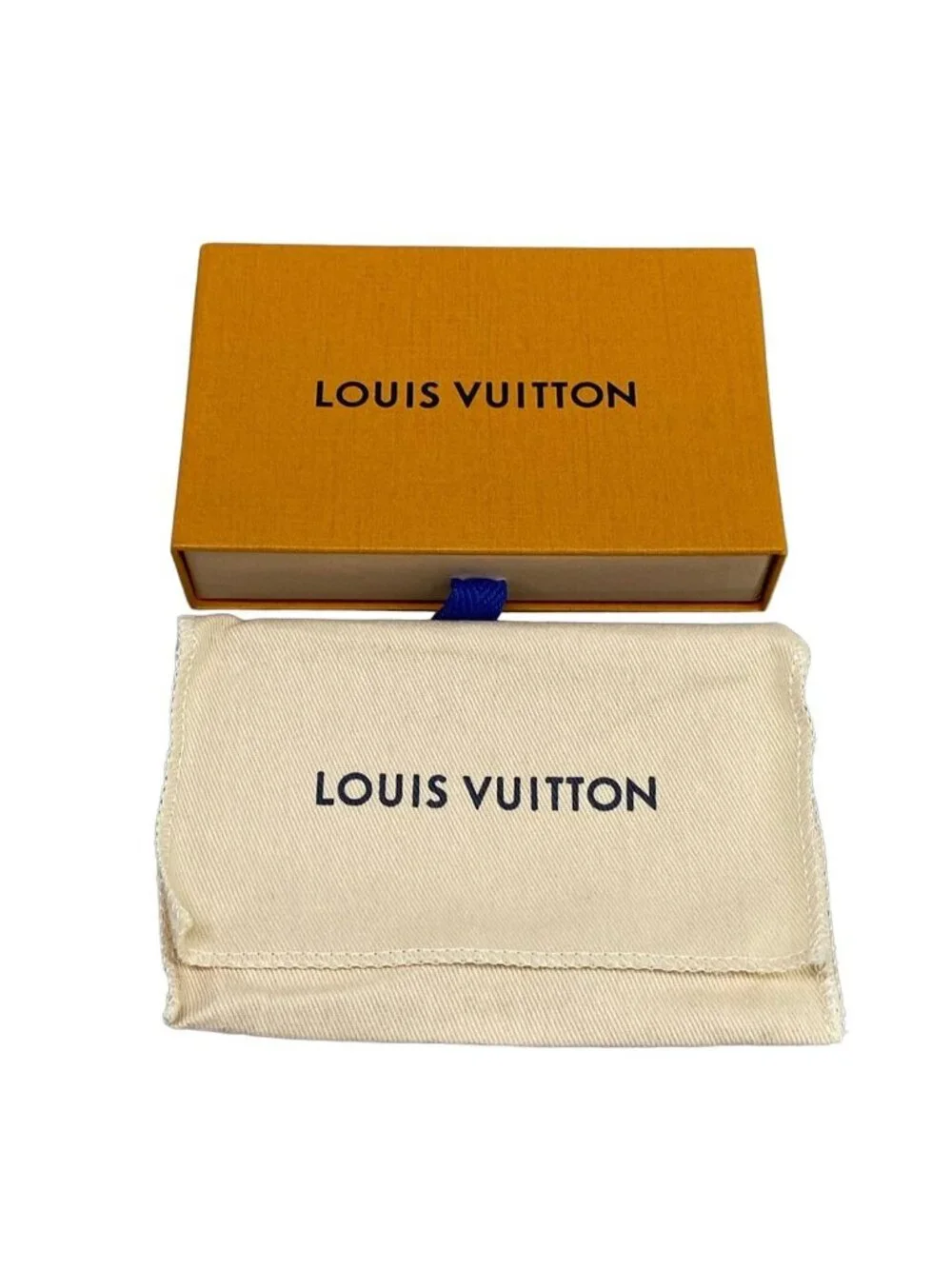 Louis Vuitton Card Case Organizer de Poche Blue